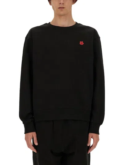 Shop Kenzo "boke Flower" Sweatshirt In Black