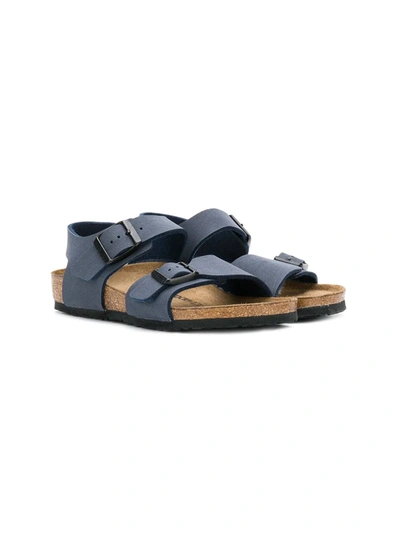 Birkenstock Kids' Buckled Sandals In Blue