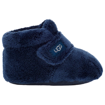 Ugg Kids' Bixbee Terry Cloth Booties, Baby In Navy/navy