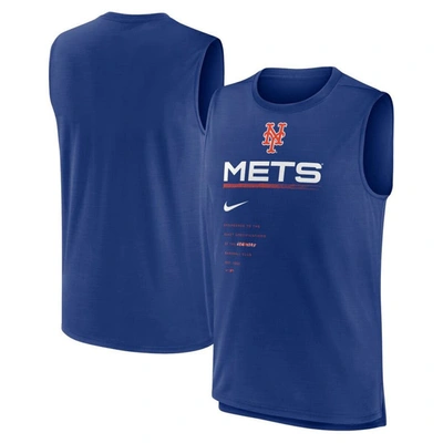 Nike Royal New York Mets Exceed Performance Tank Top