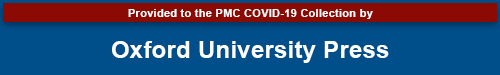 Oxford University Press - PMC COVID-19 Collection logo