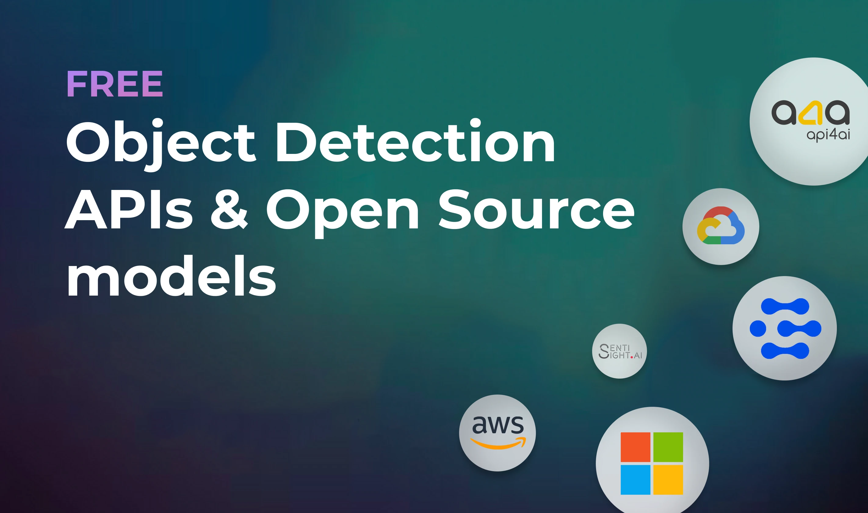 Top Free Image Object Detection tools, APIs, and Open Source models