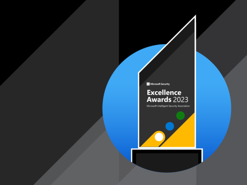 Microsoft Security Excellence Awards Winner