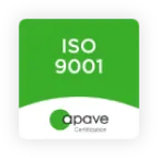 Icon of the ISO 9001 certification