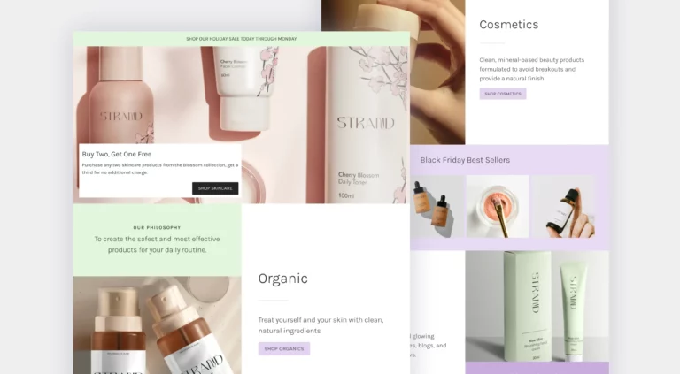 Skincare Landing Page