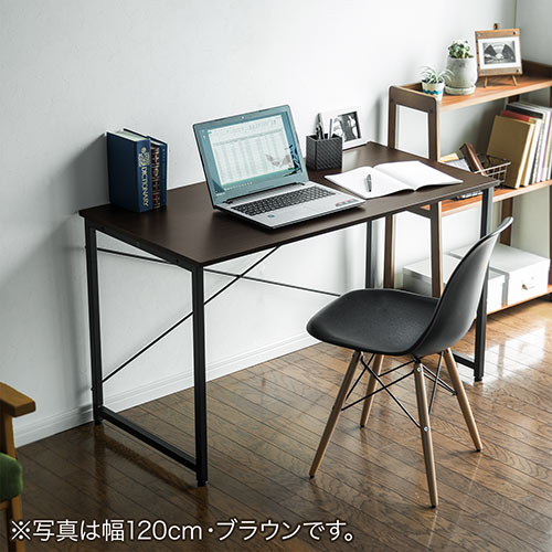 シンプルデスク ワークデスク モニターアーム対応 幅160cm 奥行60cm ホワイト 選挙グッズ 100-DESKF006