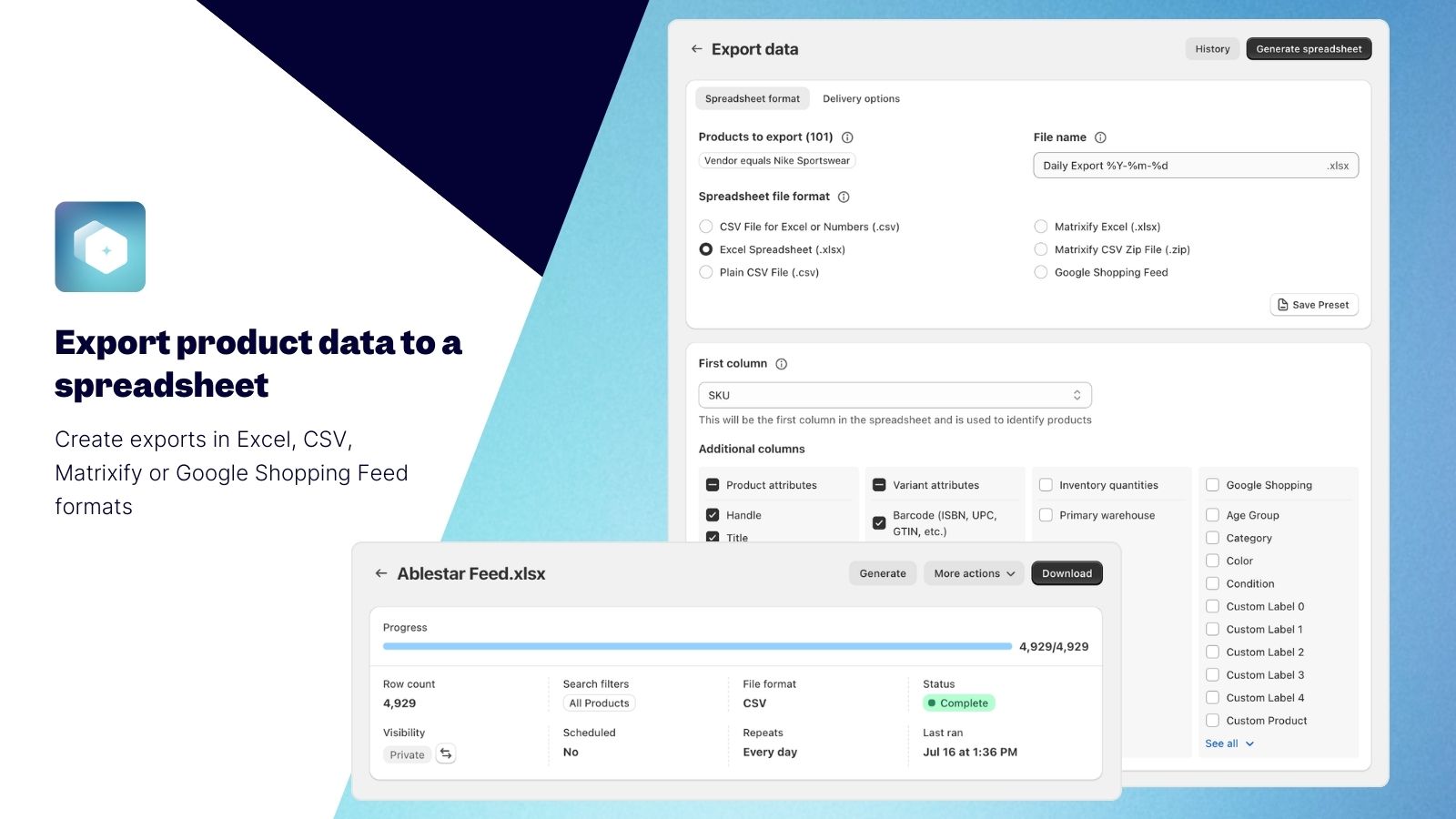 Complete control over your bulk edit needs at scale