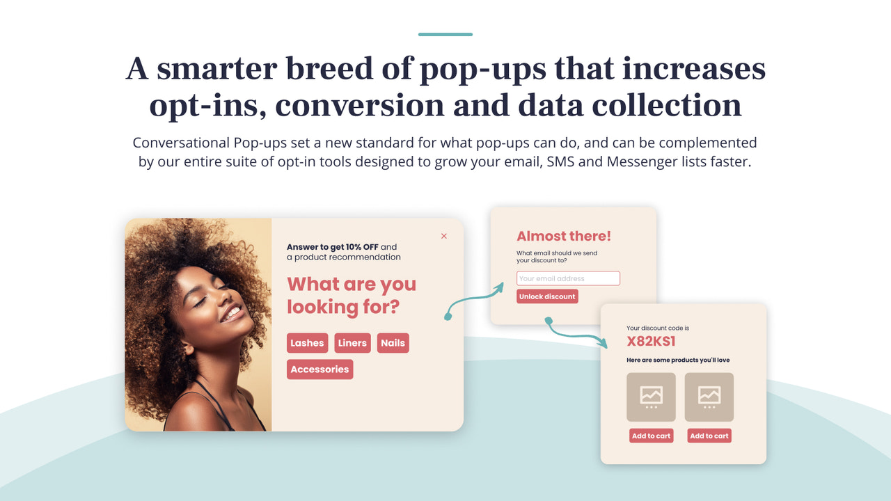 Conversational Pop-ups are the new way to collect data & opt-ins