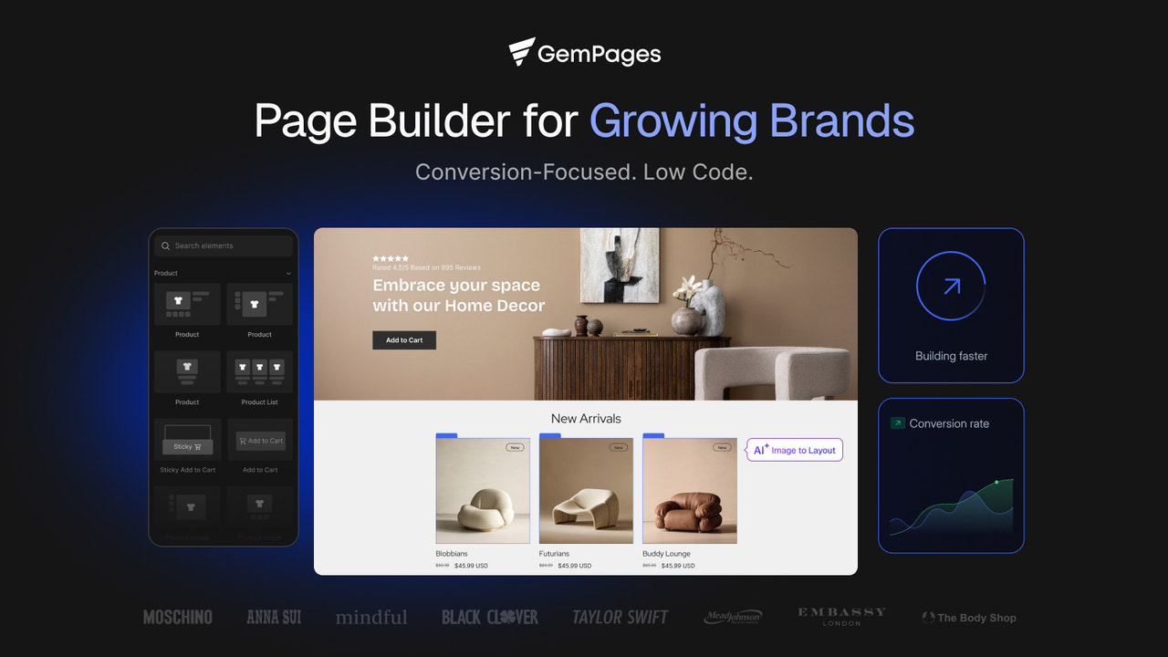 Shopify Drag & Drop Page Builder 