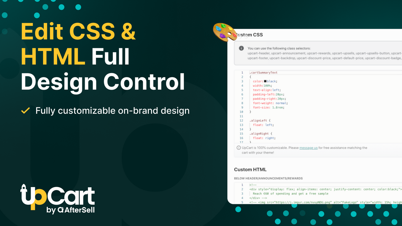 Edit CSS & HTML Full Design Control