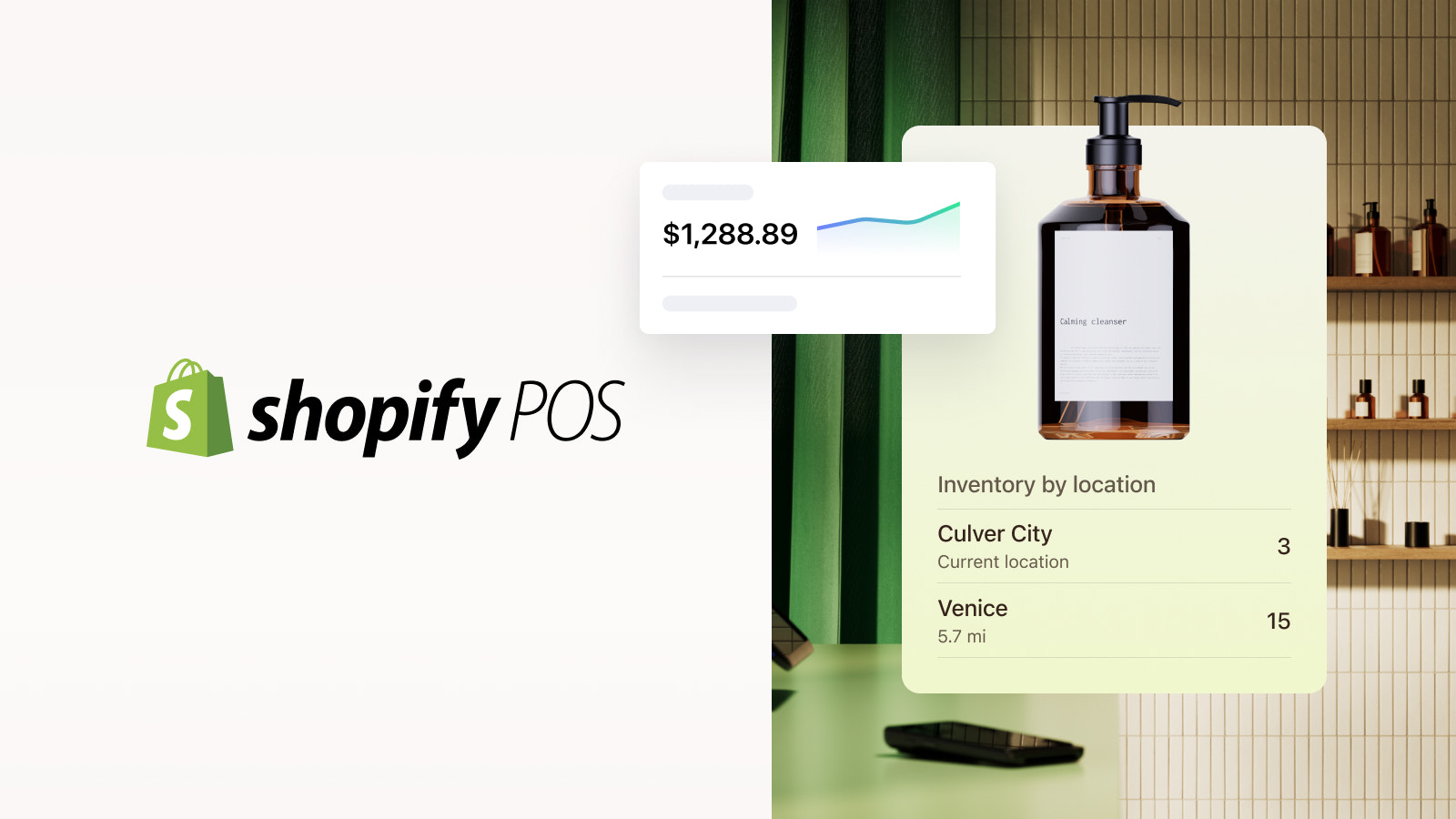 Shopify POS app available on iOS and Android devices