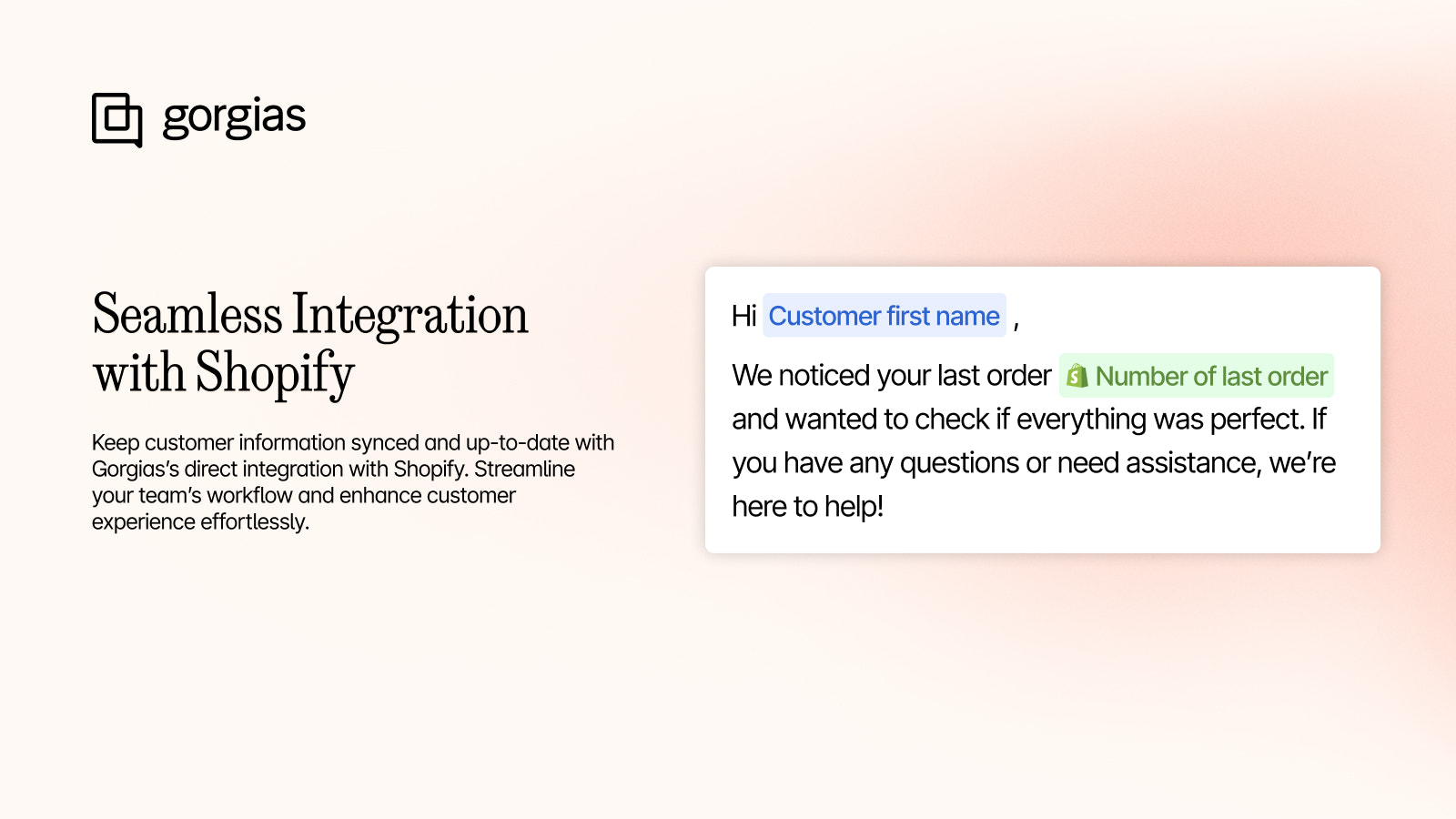 Seamless Integration with Shopify