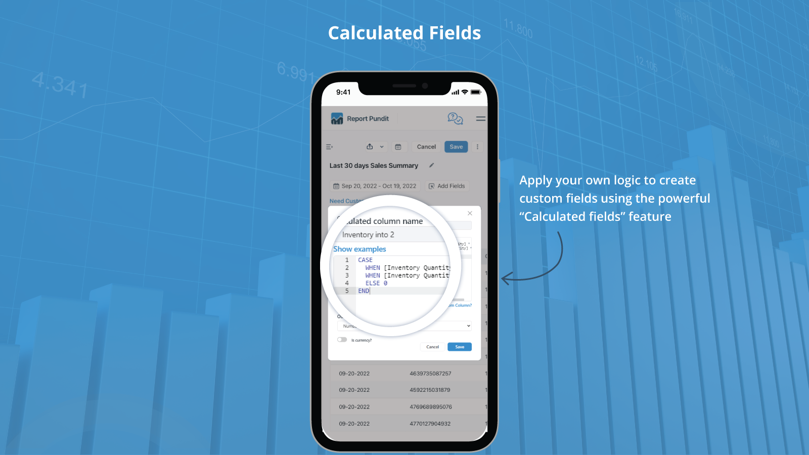 Calculated Fields