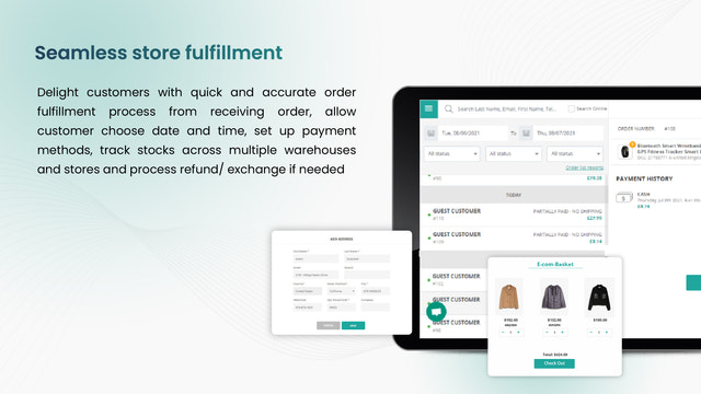 Shopify POS by ConnectPOS order fulfillment