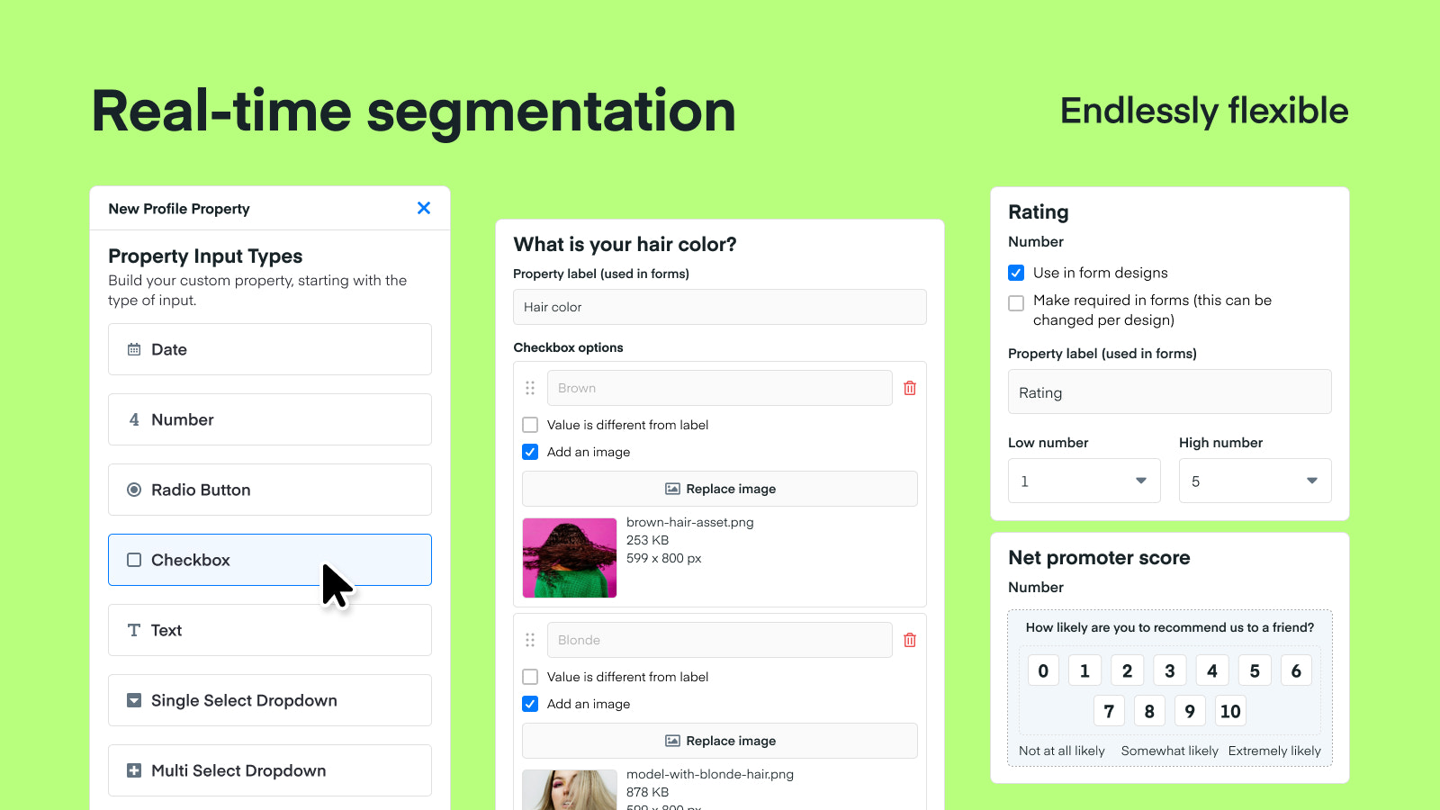 Segmentering & Targeting - Använda egenskaper, segment och mer