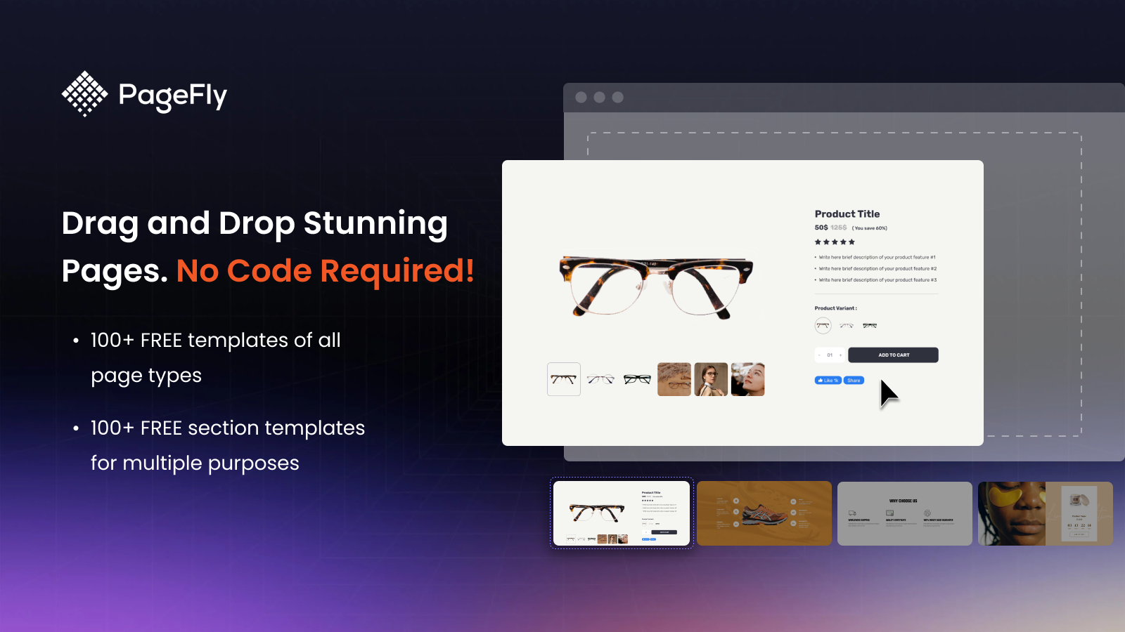 shopify landing page