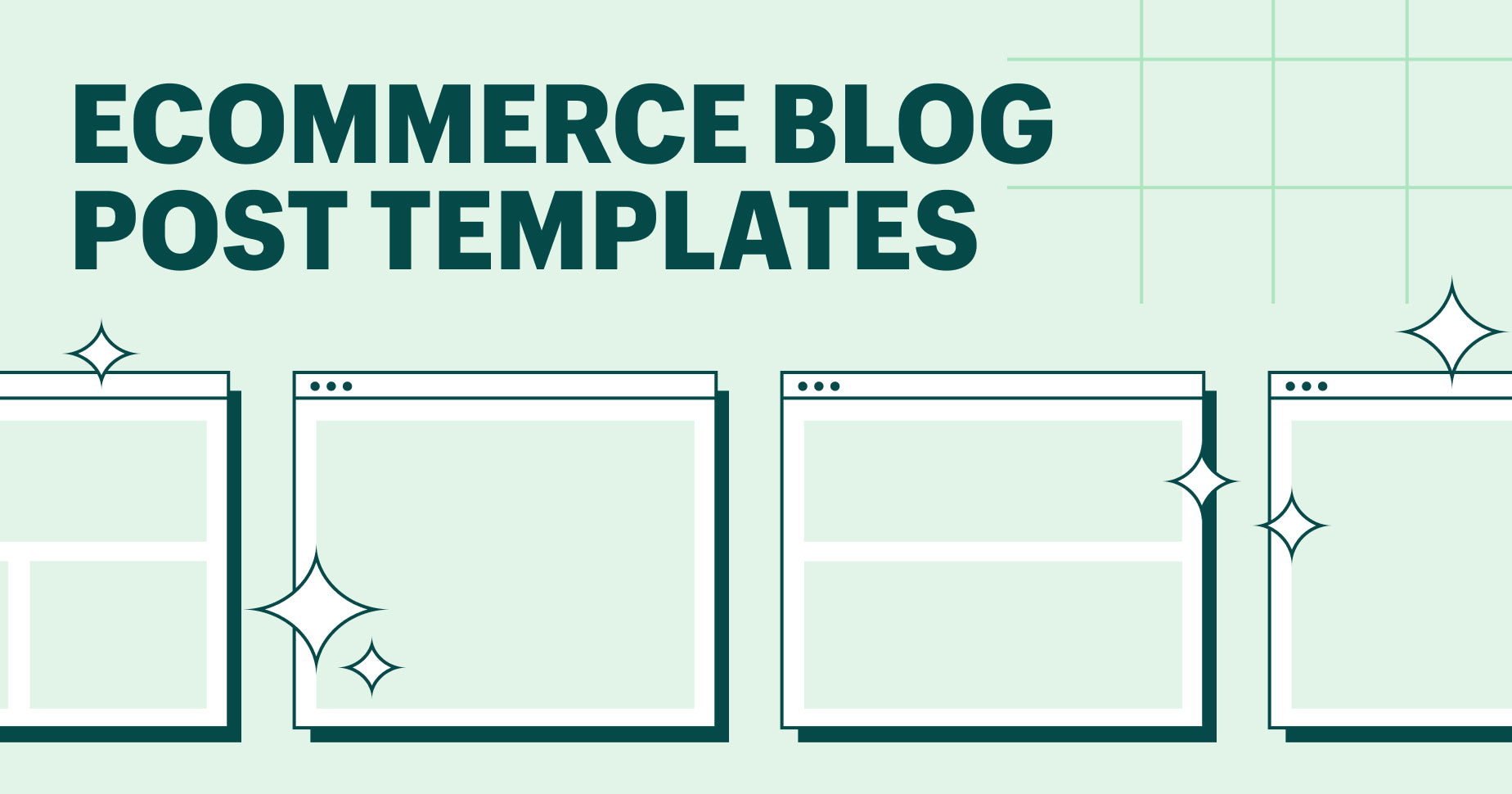 ecommerce blog post templates hero image