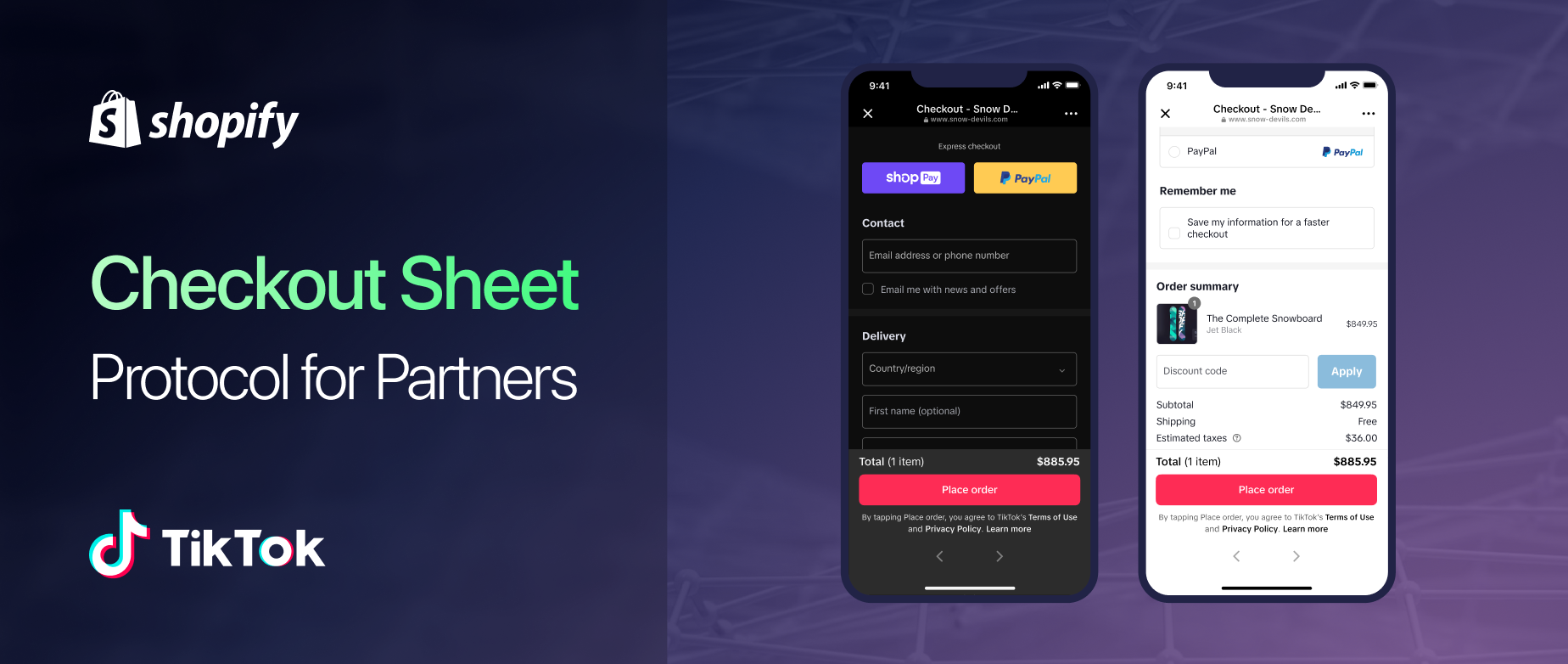Build the world’s best checkout into your app with Shopify’s Checkout Sheet Protocol