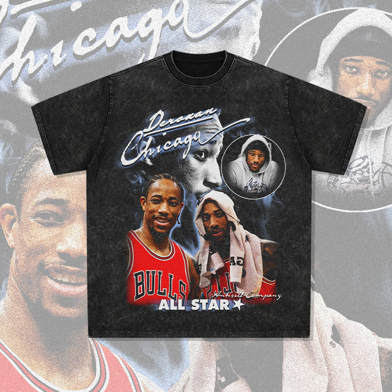  "Derozan" Graphic Tee - STREETWEAR