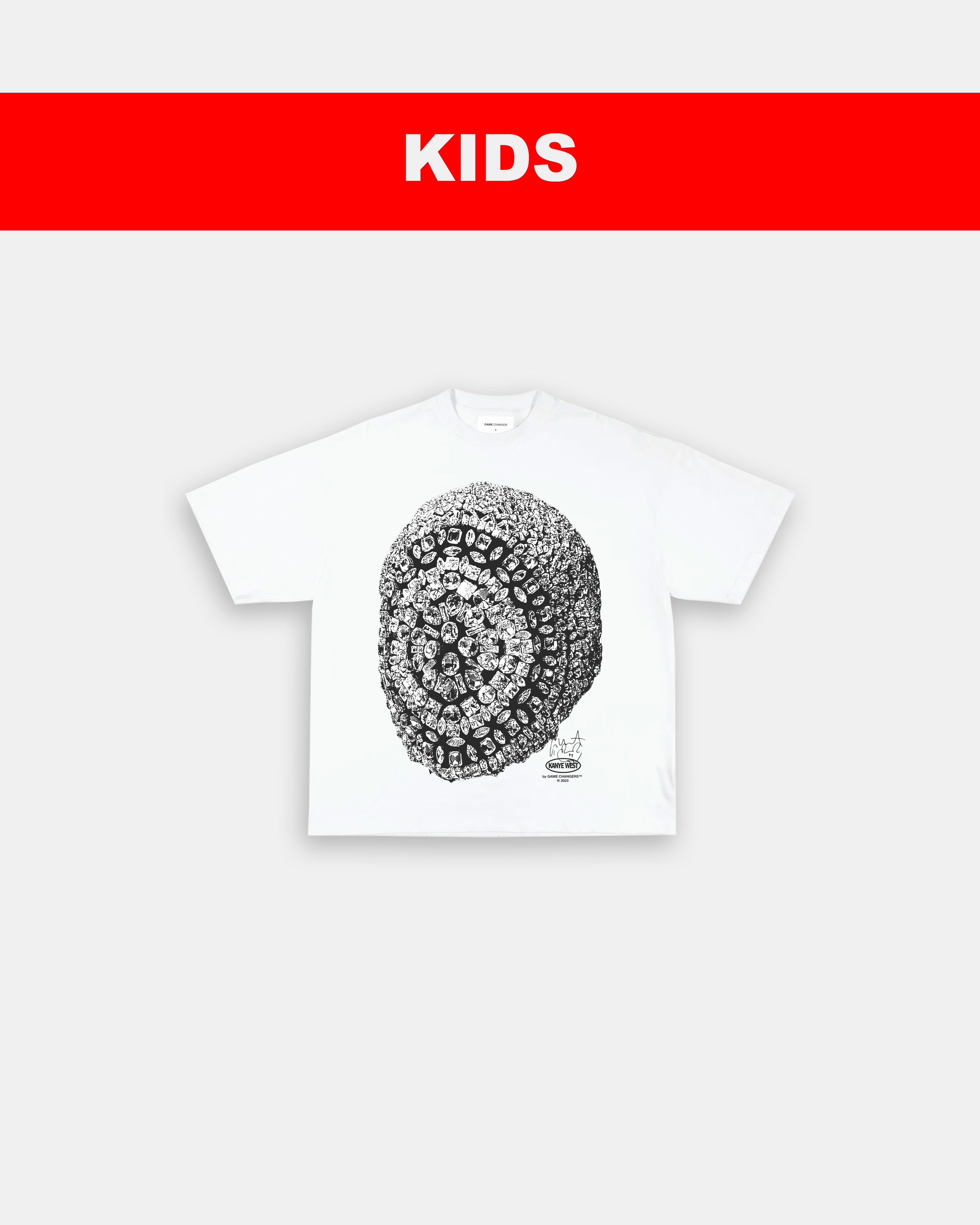 MARGIELA MASK - KIDS GRAPHIC TEE