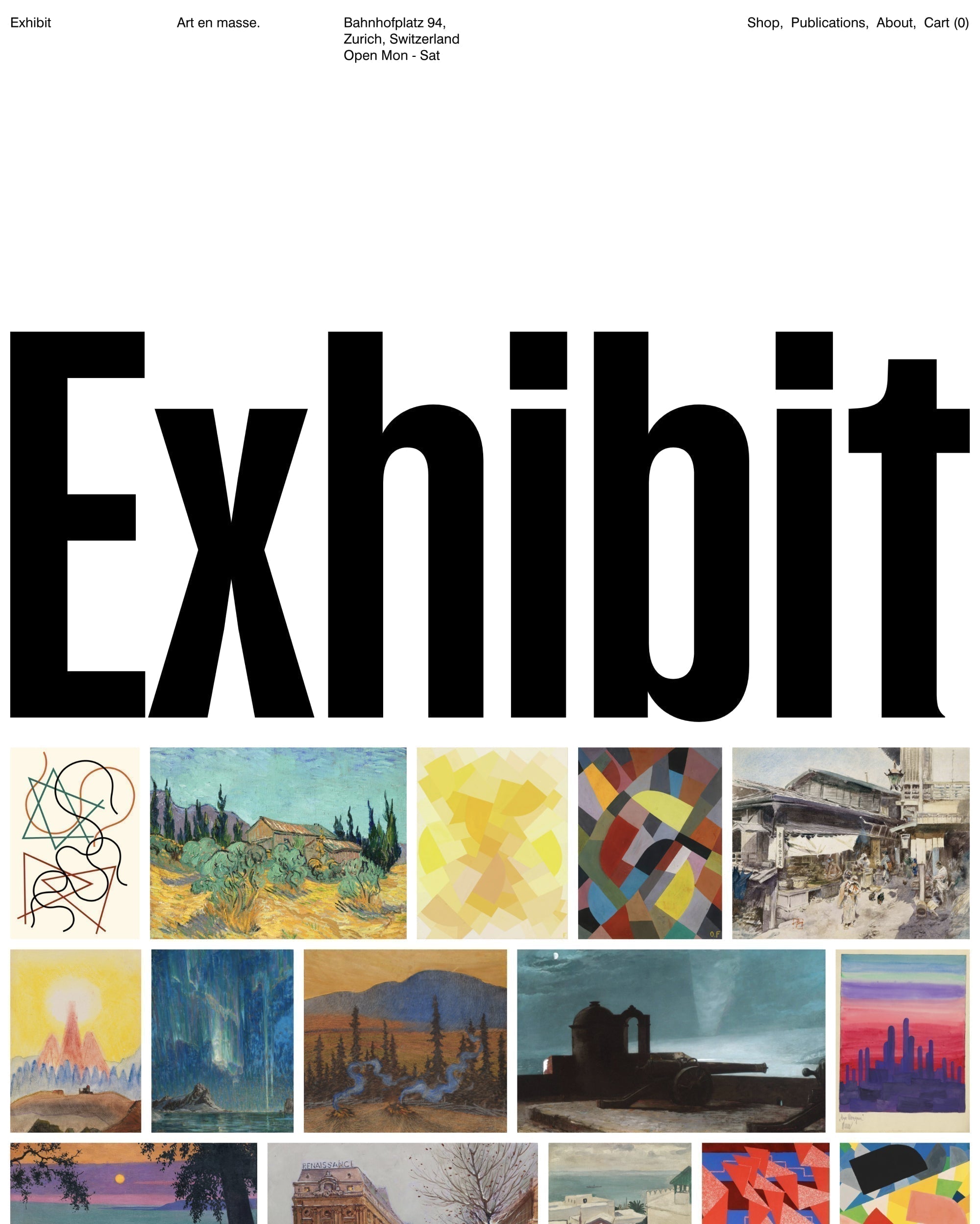 "Exhibit" 스타일의 Art 테마 데스크톱 미리보기