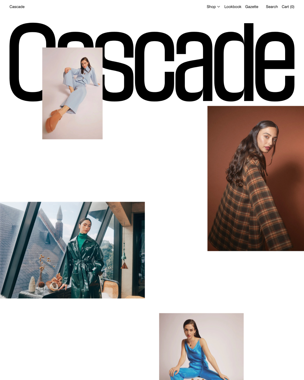 "Cascade" 스타일의 Modern 테마 데스크톱 미리보기