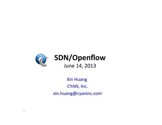 SDN/OpenFlow #lspe