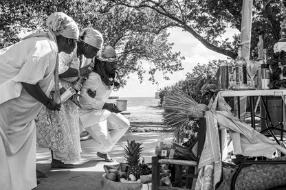 A Vodou ceremony in Miami