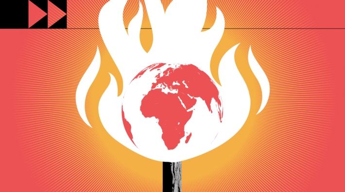 Illustration of a flame 