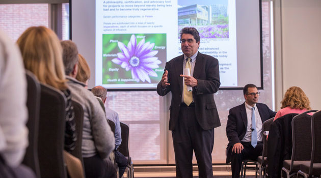 Zeppos engages campus community about FutureVU core values, next steps