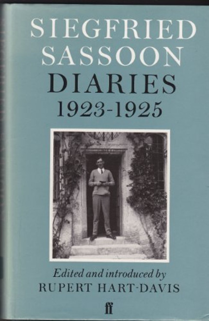 Siegfried Sassoon Diaries 1923-1925