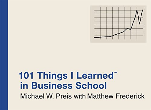 101 Things I Learned in Business School