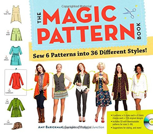 The Magic Pattern Book: Sew 6 Patterns into 36 Different Styles!