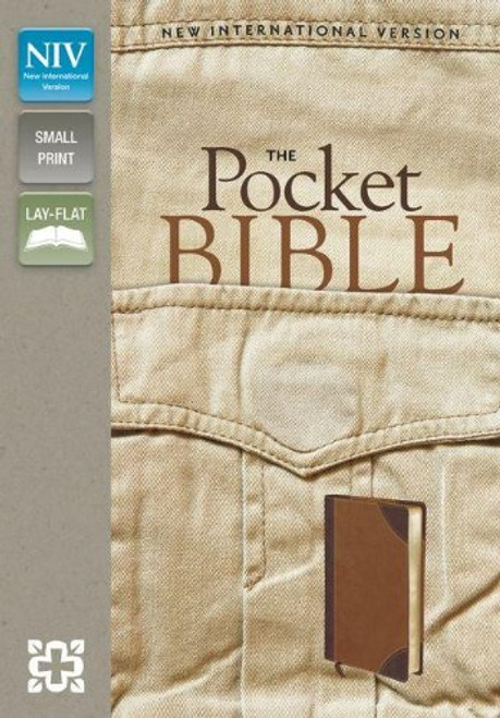 NIV, Pocket Bible, Imitation Leather, Pocket-Sized, Brown/Tan
