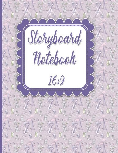 Storyboard Notebook 16:9: Story Board For Kids : 4 Panel / Frame with Narration Lines, Visual Storytelling Technology - (Volume 48)