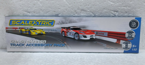 C8191 Scalextric Crash Barriers with Stickers 1:32 Slot Car Accessory