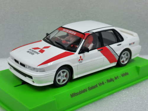 52201 Avant Slot Mitsubishi Galant VR4 Rally Art White 1:32 Slot Car