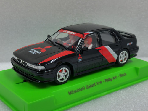 52203 Avant Slot Mitsubishi Galant VR4 Rally Art Black 1:32 Slot Car