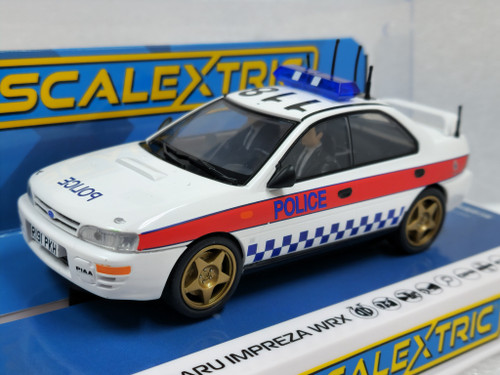 C4429 Scalextric Subaru Impreza WRX - Police Edition 1:32 Slot Car *DPR*