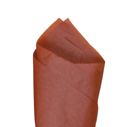 Cinnamon Color Wrapping and Tissue Paper, Quire Folded