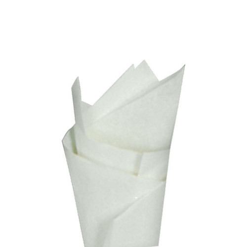 French Vanilla (White) Color Wrapping and Tissue Paper, Quire Folded