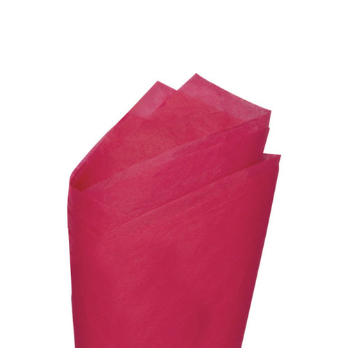 Honeysuckle (Pink) Color Wrapping and Tissue Paper, Quire Folded