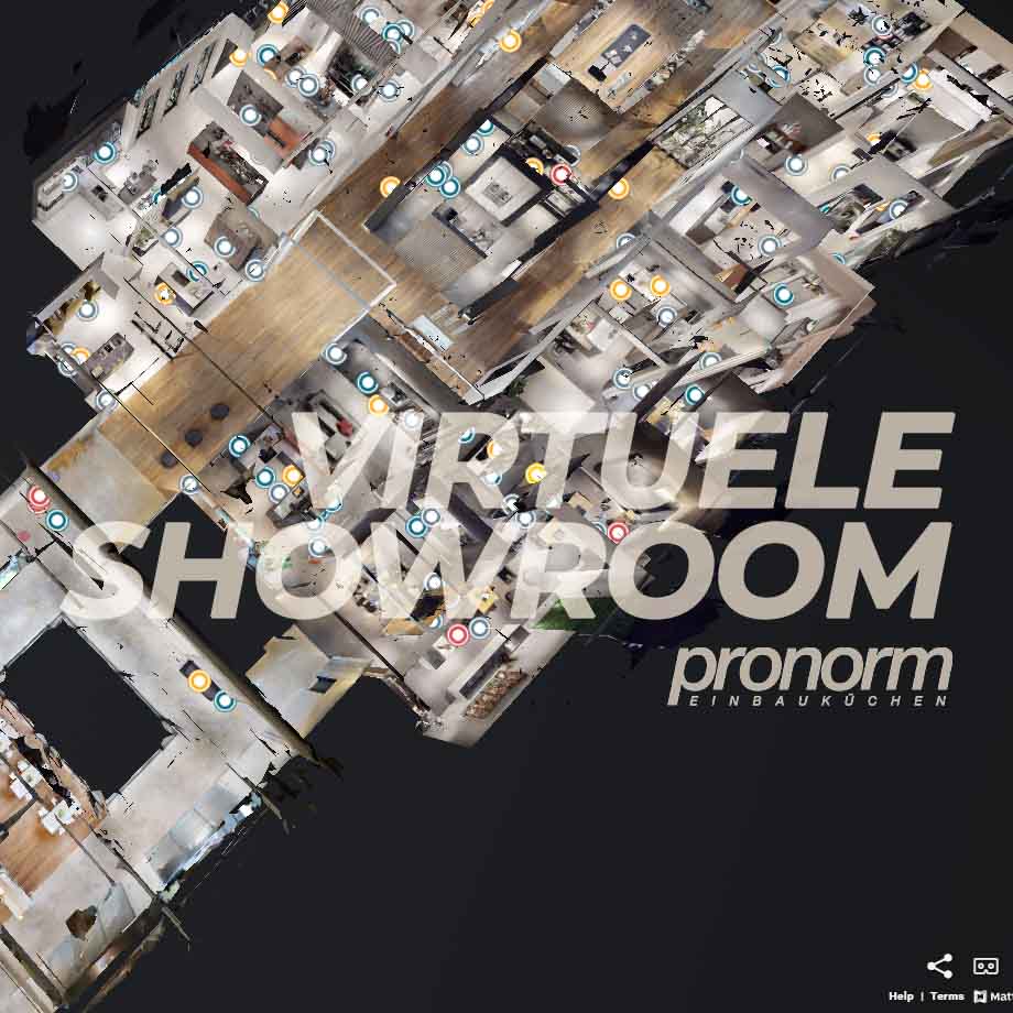 Virtuele showroom pronorm