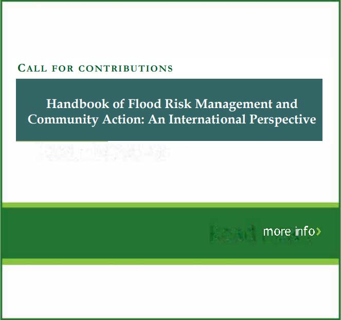 Invitation to contribute chapter to Handbook on Flood Risk Management and Community Action- Taylor and Francis