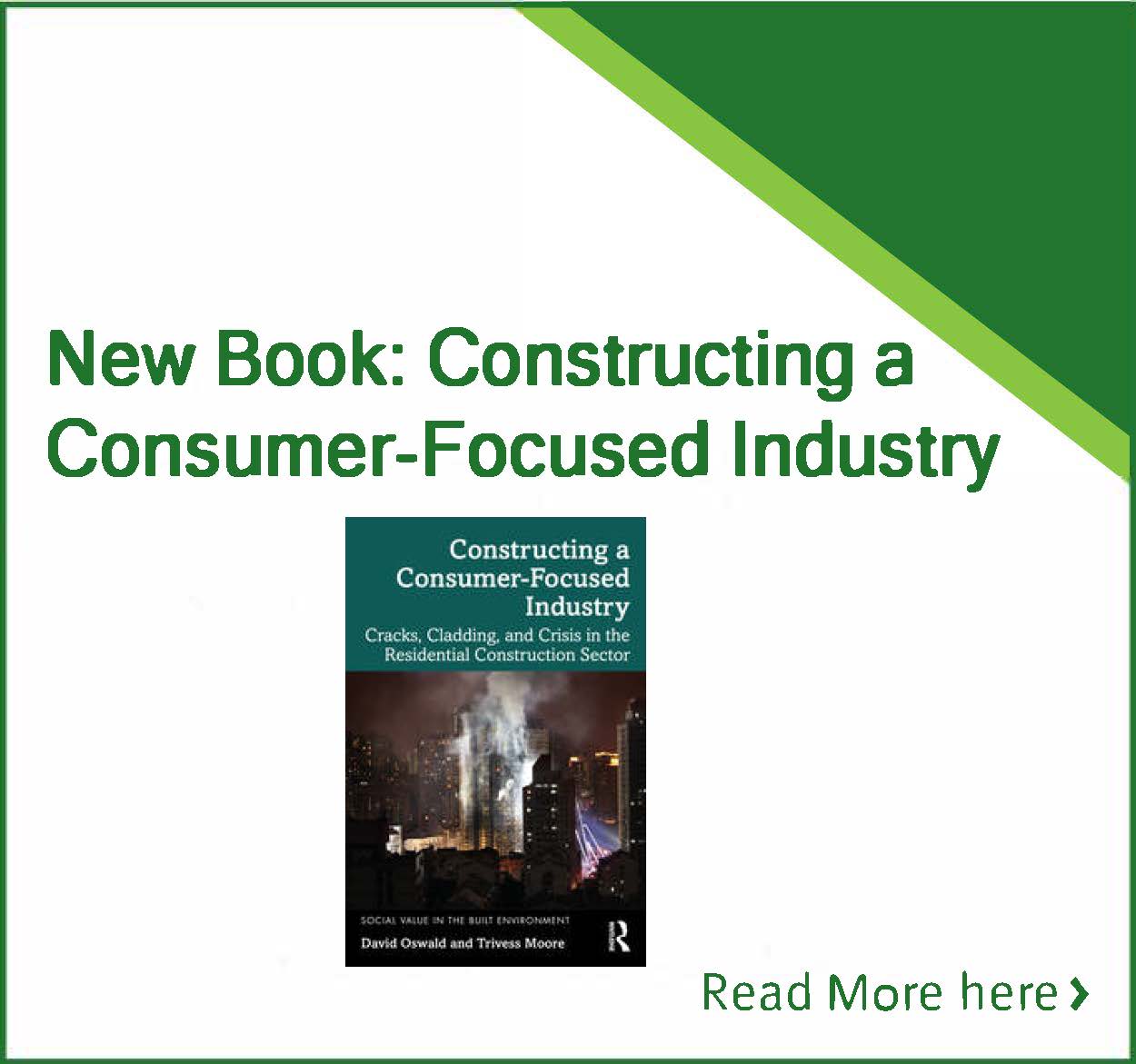 New Book: Constructing a Consumer-Focused Industry