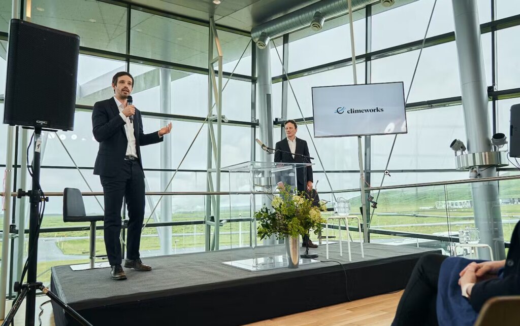 Jan and Christoph at the inauguration day of the Orca plant