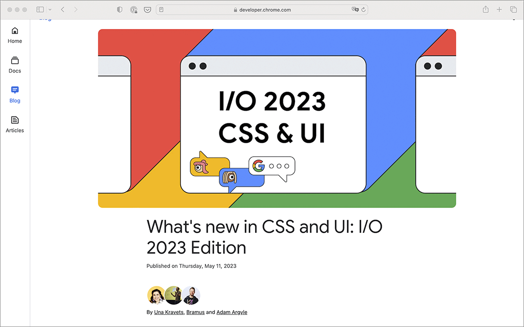 2023年、CSSとUIの新しい機能のまとめ