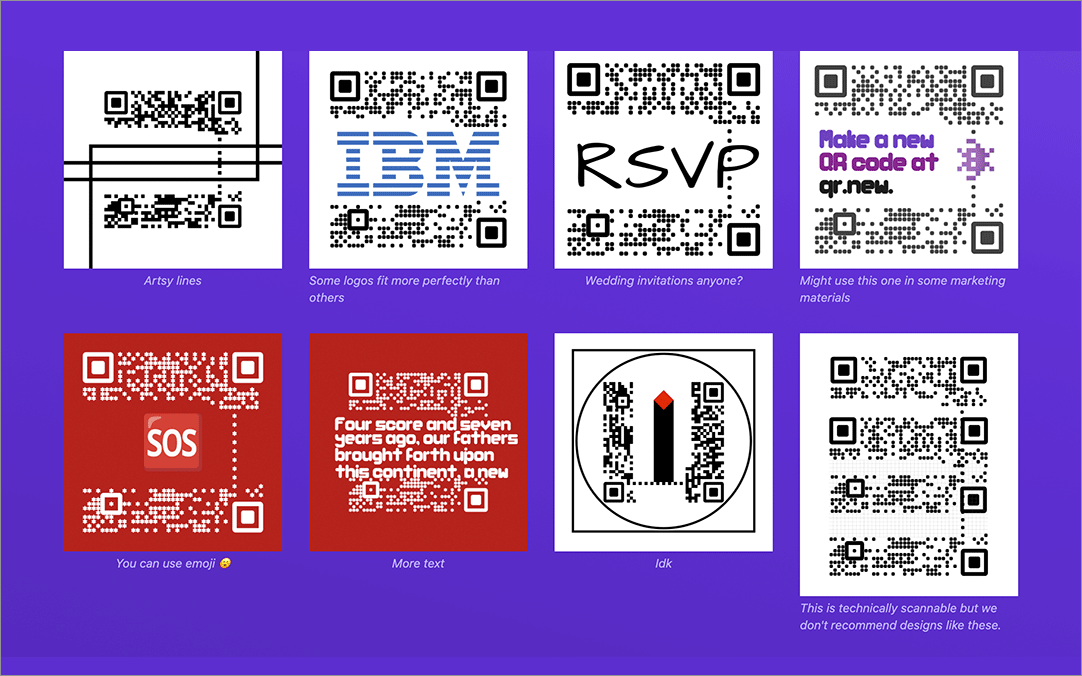 QRコードをかなり自由にデザインして作成できるオンラインツール -QR code designer