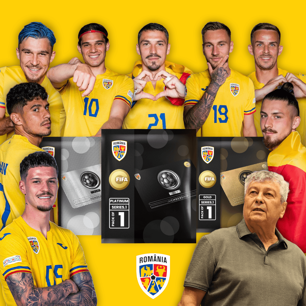 GET YOUR ROMANIAN NATIONAL TEAM VIP CARD PACK