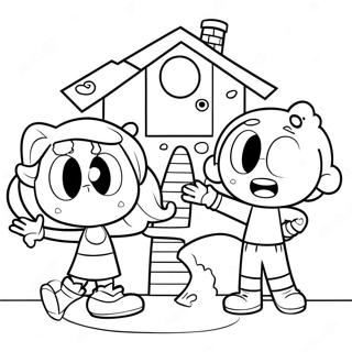 Página Para Colorear De Loud House 1470-1188